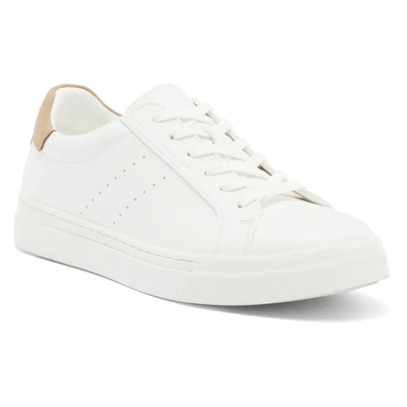 NORDSTROM RACK Adam Perforated Sneaker - White size 12 - Picture 1 of 12